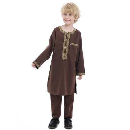 Two-Piece Thobe for Boys