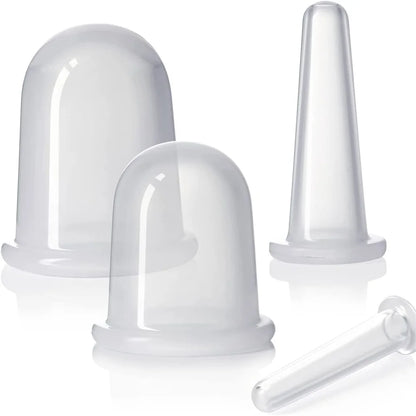 Silicone Suction Cups for Facial Cupping