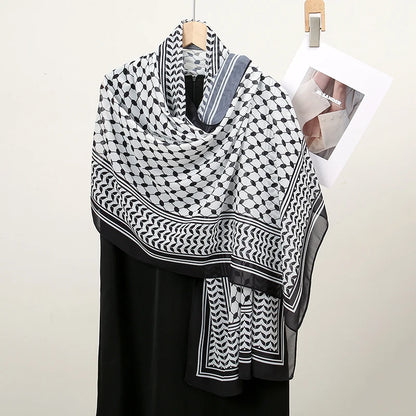 Chiffon Keffiyeh Hijab