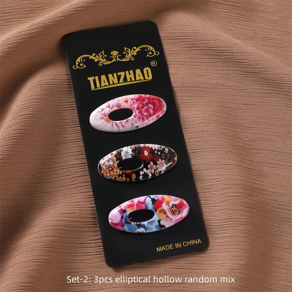 Set of 3 Hijab Pin Clips for Girls