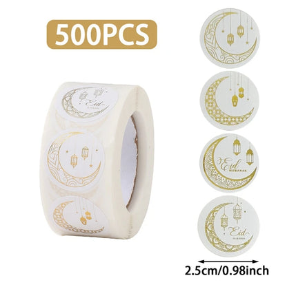 Roll of Eid Mubarak Stickers