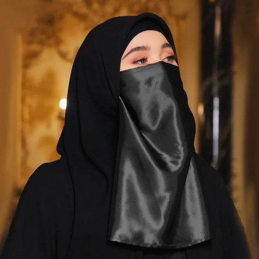 Satin Silk Niqab