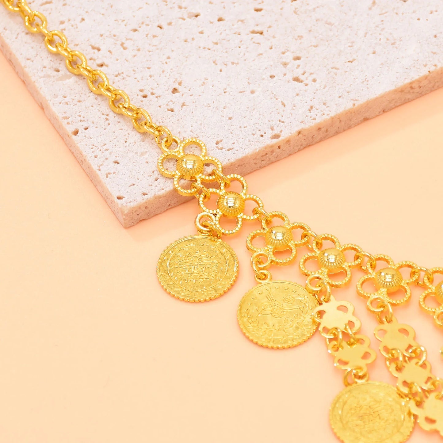 Gold Coin Necklace