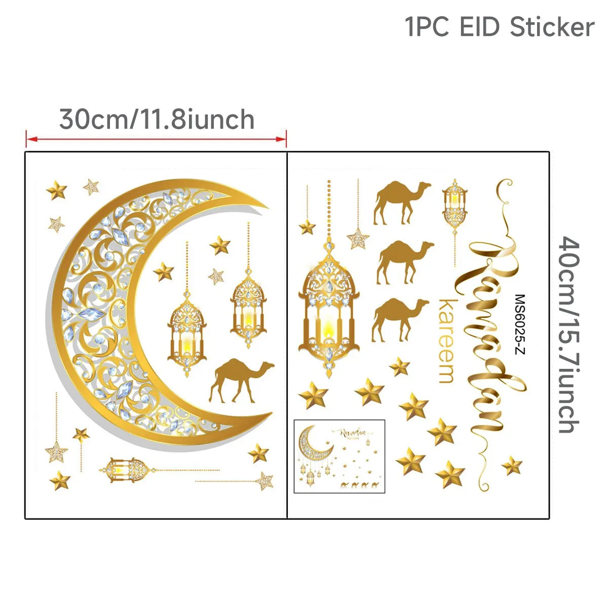 Eid Window Stickers