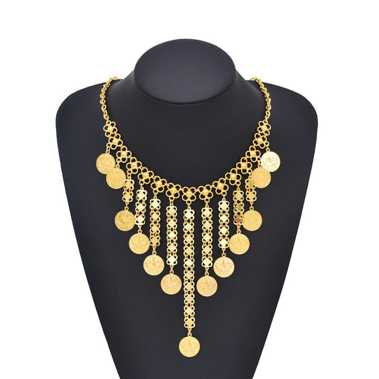 Gold Coin Necklace