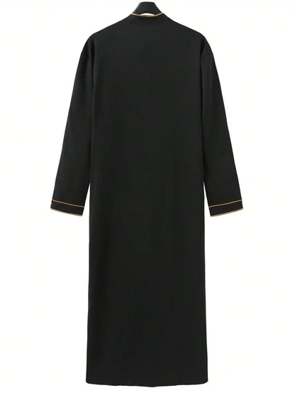 Neck Detail Jubba Thobe