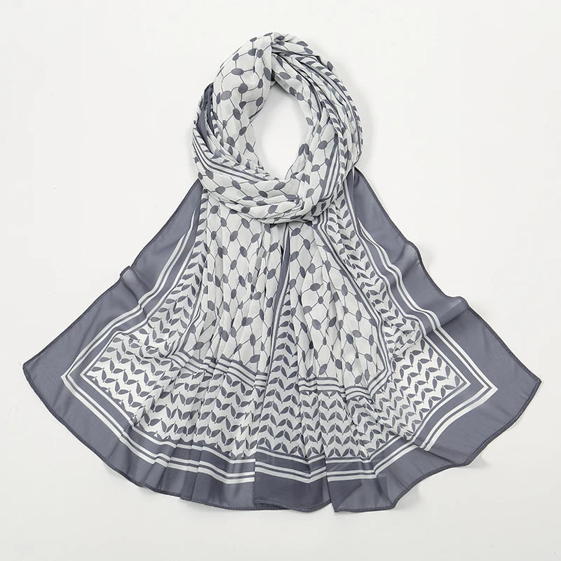 Chiffon Keffiyeh Hijab