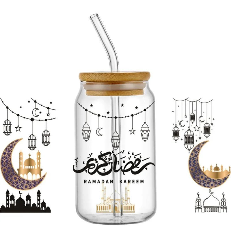 Islamic Decals for Kids Bottles