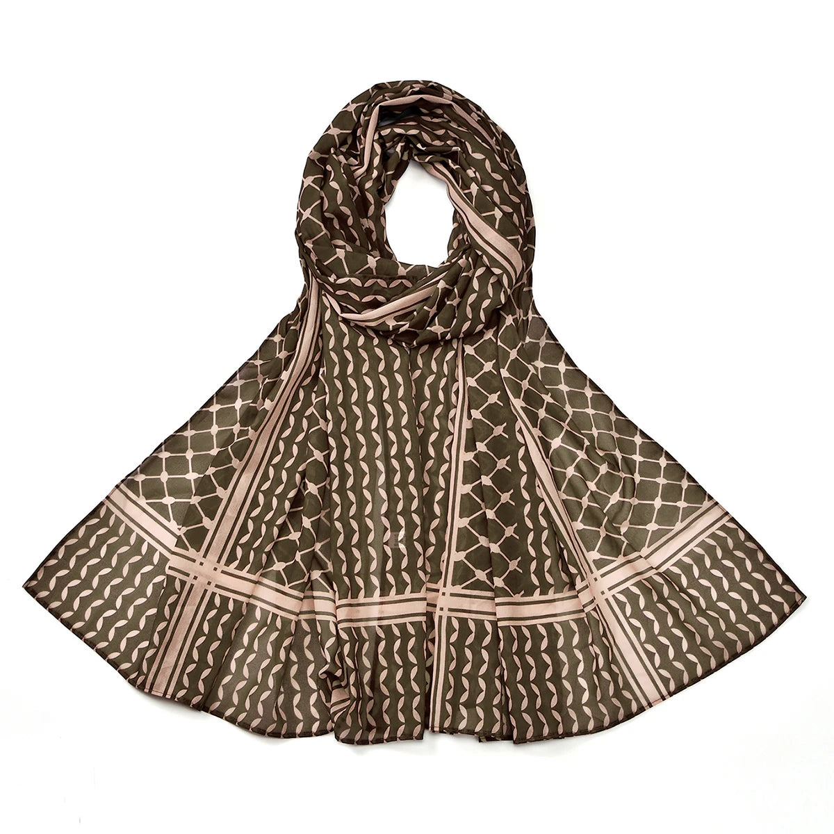 Chiffon Keffiyeh Hijab