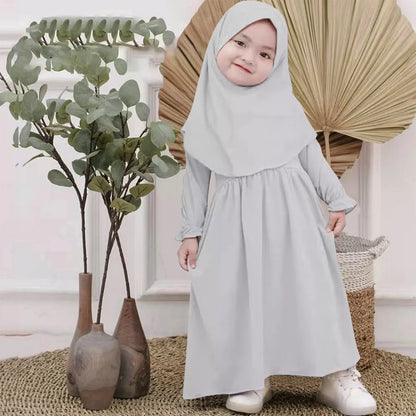 Baby Girl Dress and Hijab