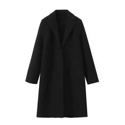 Winter Wool Trench Coat