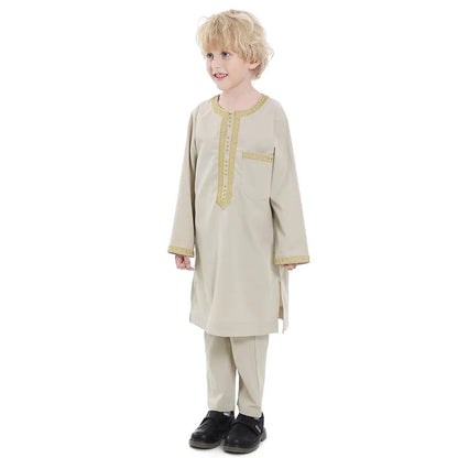 Two-Piece Thobe for Boys
