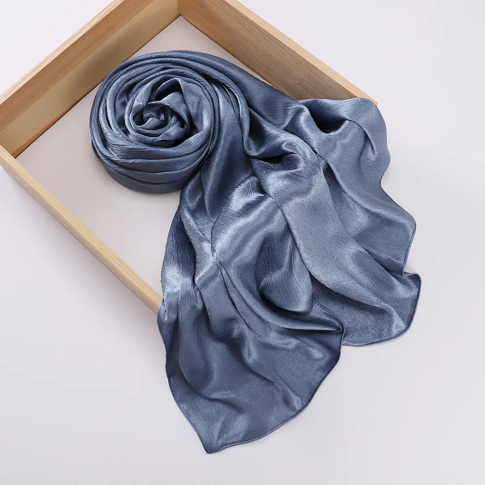 Crinkle Silk Hijab