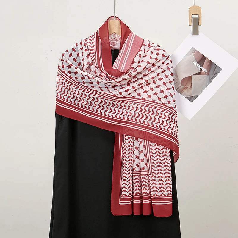 Chiffon Keffiyeh Hijab