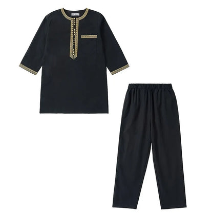 Two-Piece Thobe for Boys