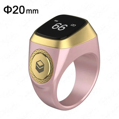 Waterproof Smart Dhikr Ring