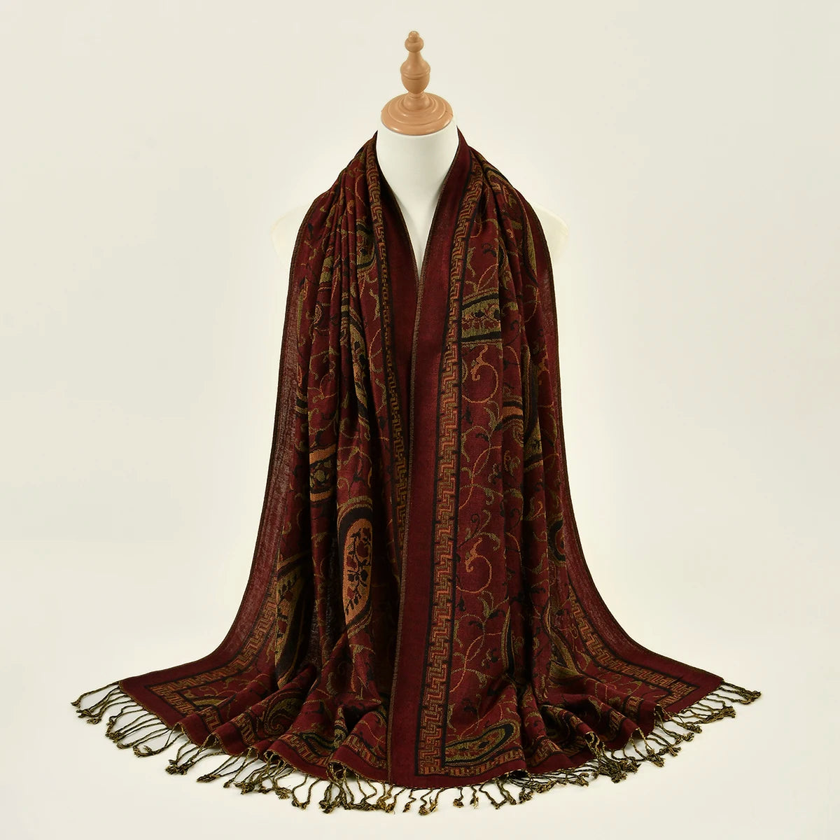 Floral Pashmina Hijab