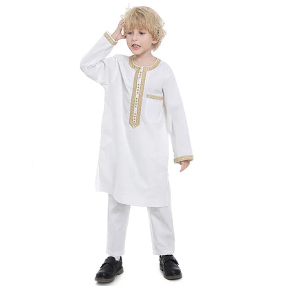 Two-Piece Thobe for Boys