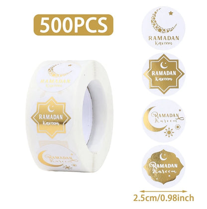 Roll of Eid Mubarak Stickers