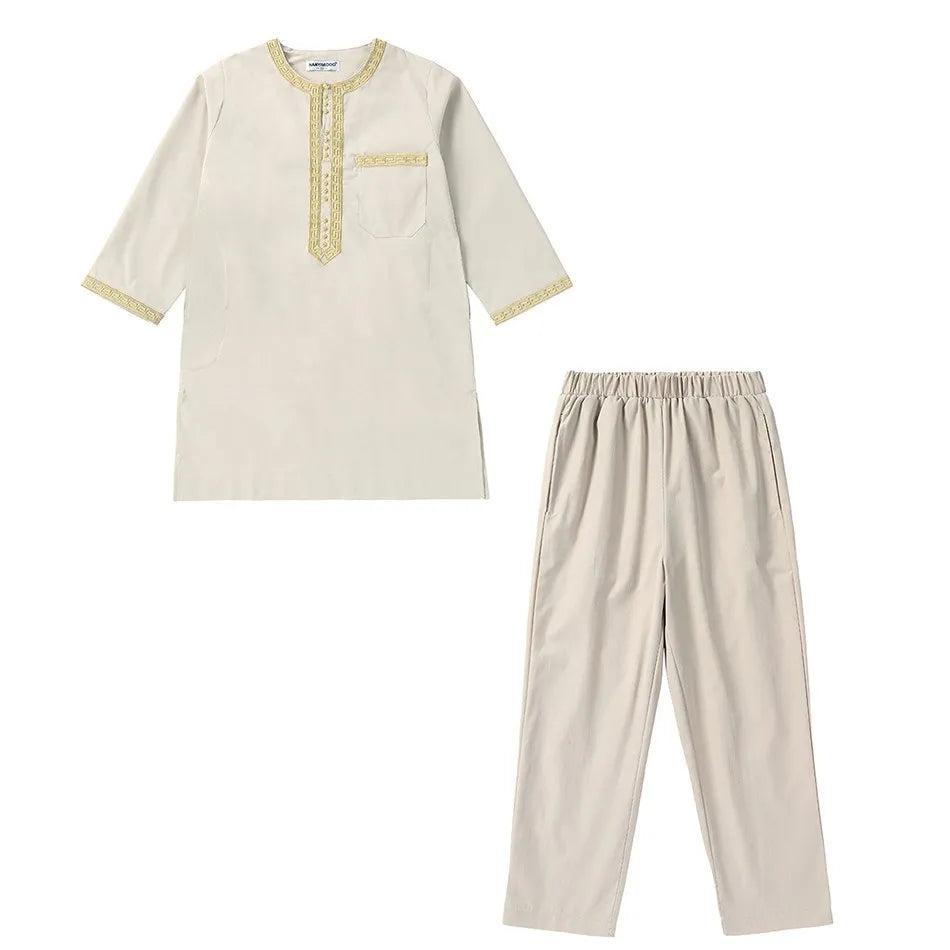 Two-Piece Thobe for Boys