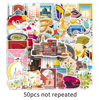 10/50 Middle Eastern Inspired Stickers