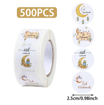 Roll of Eid Mubarak Stickers
