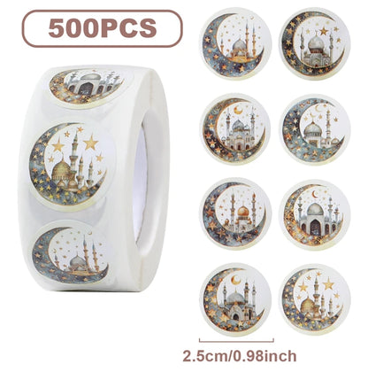 Roll of Eid Mubarak Stickers