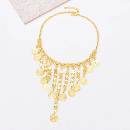 Gold Coin Necklace