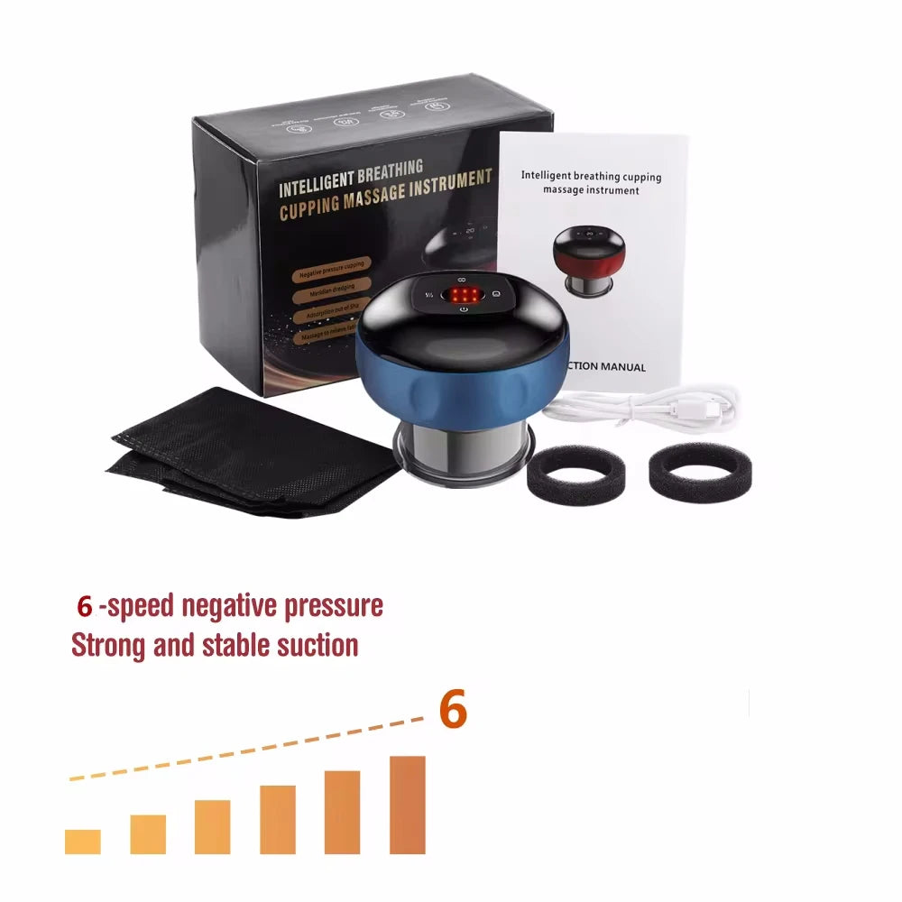 Smart Red Light Therapy Cupping Massager