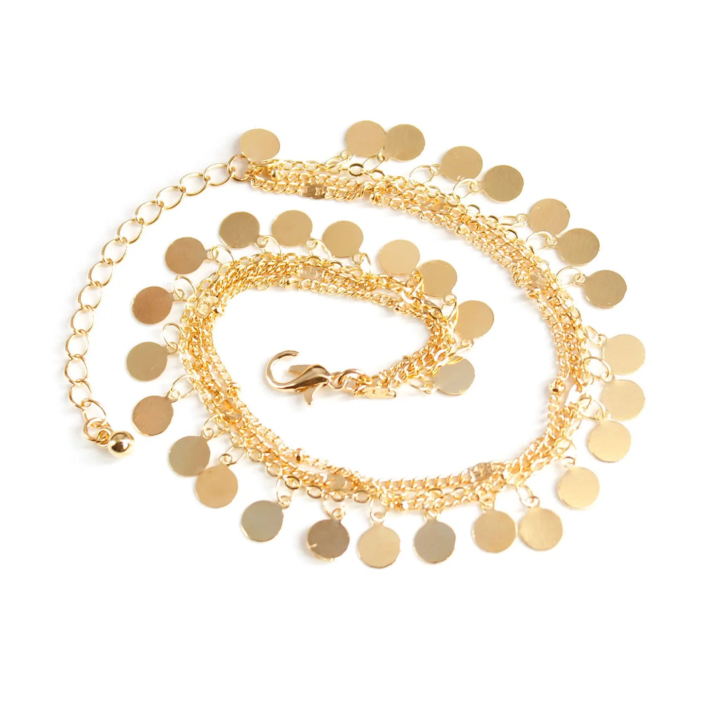 Gold Coin Anklet