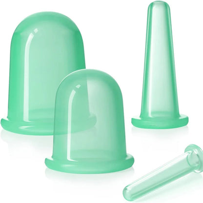 Silicone Suction Cups for Facial Cupping