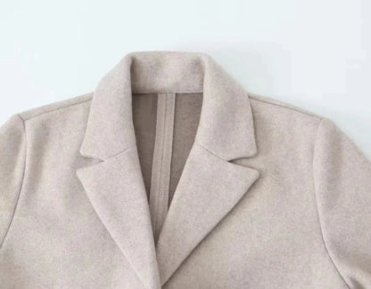 Winter Wool Trench Coat