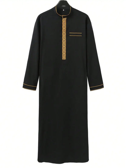 Neck Detail Jubba Thobe