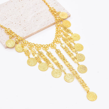 Gold Coin Necklace