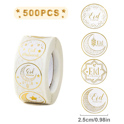 Roll of Eid Mubarak Stickers