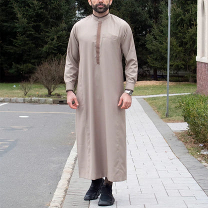 Neck Detail Jubba Thobe