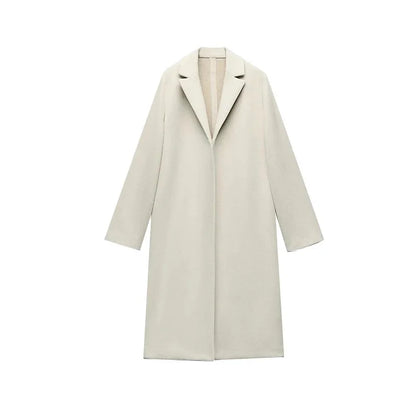 Winter Wool Trench Coat