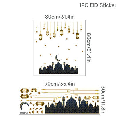 Eid Window Stickers