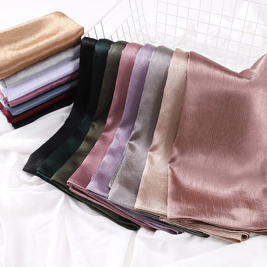 Crinkle Silk Hijab