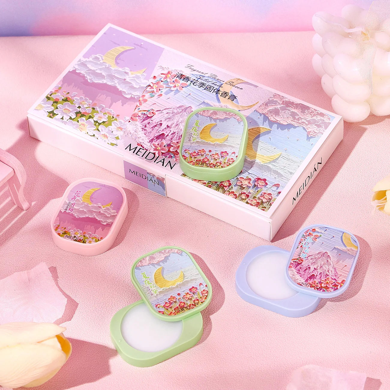 Set of 3 Solid Perfumes