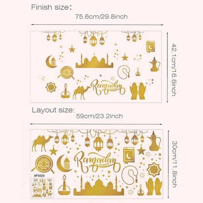 Eid Window Stickers
