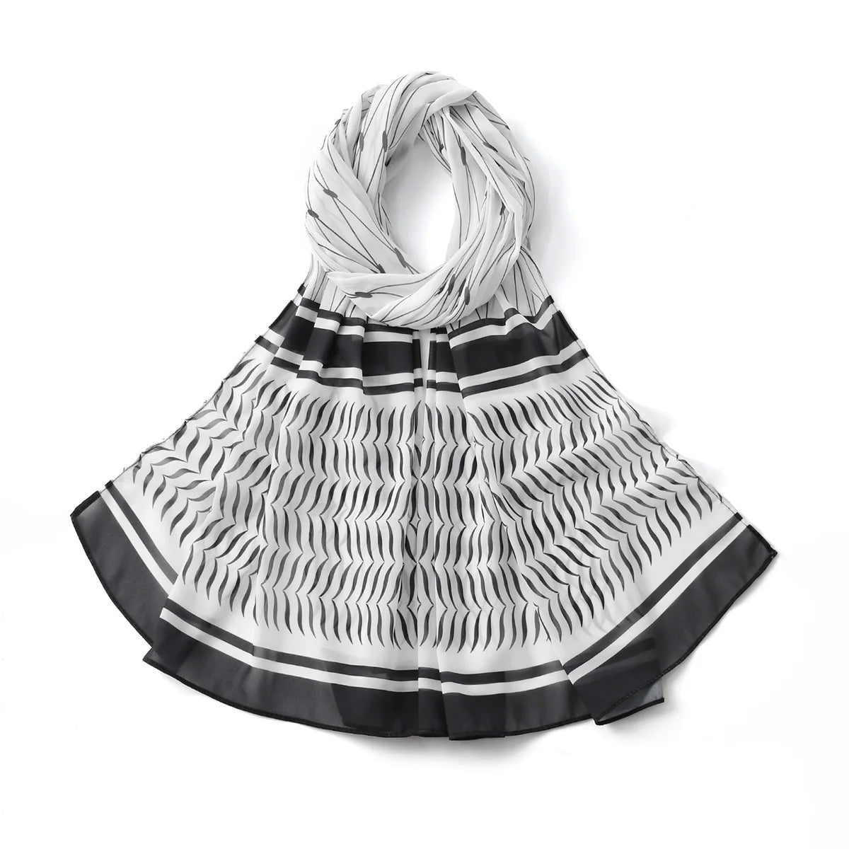 Chiffon Keffiyeh Hijab