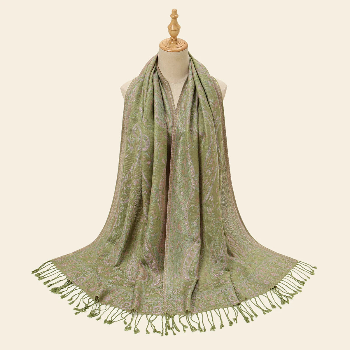 Floral Pashmina Hijab