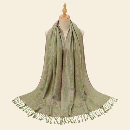 Floral Pashmina Hijab