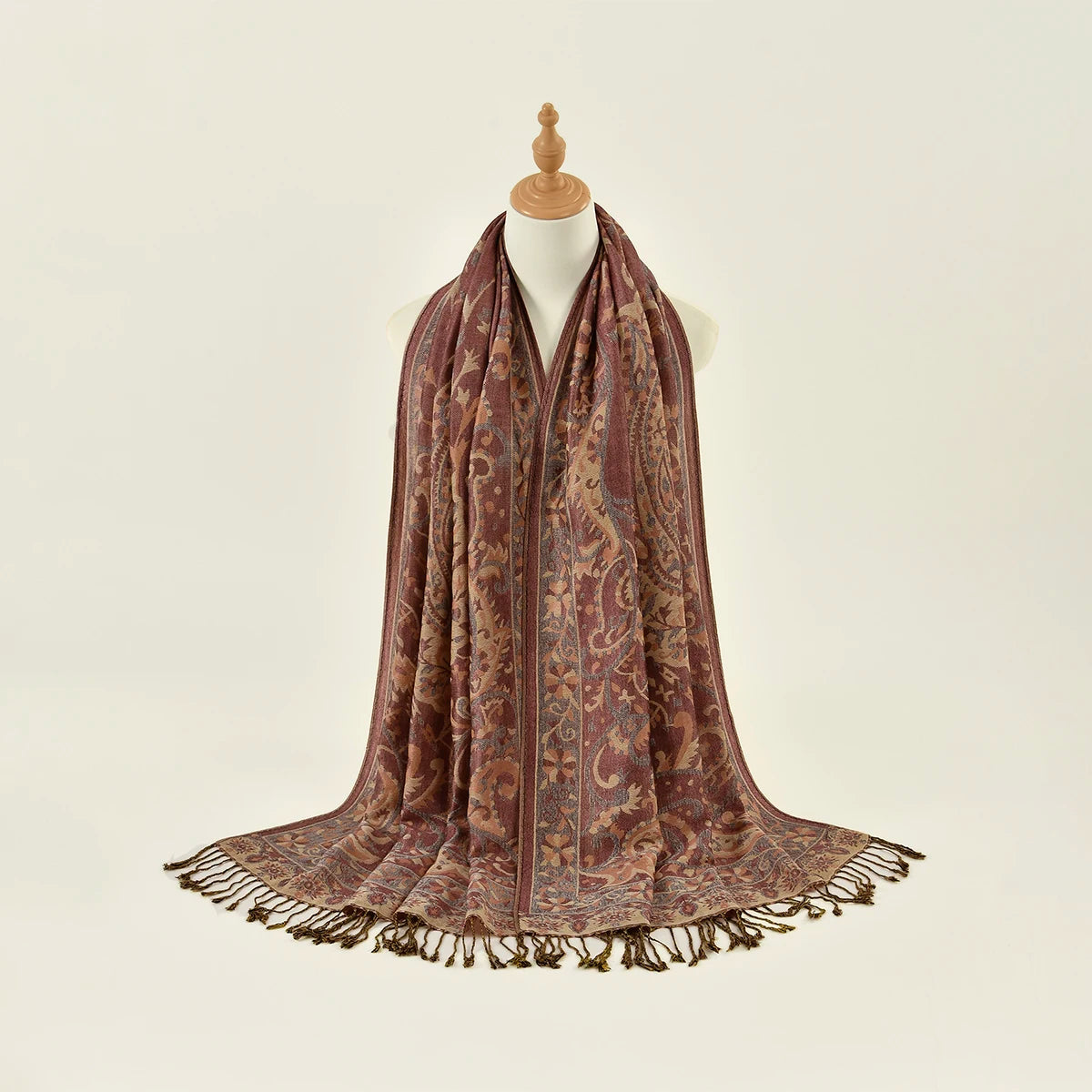 Floral Pashmina Hijab