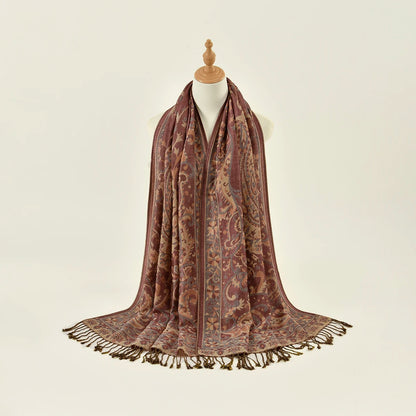 Floral Pashmina Hijab