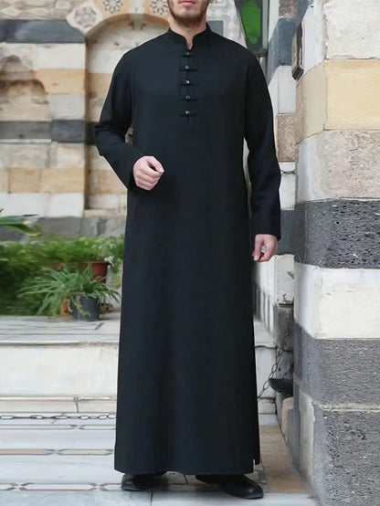 Neck Detail Jubba Thobe