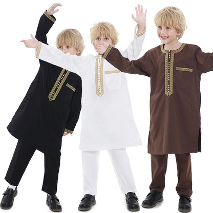 Two-Piece Thobe for Boys