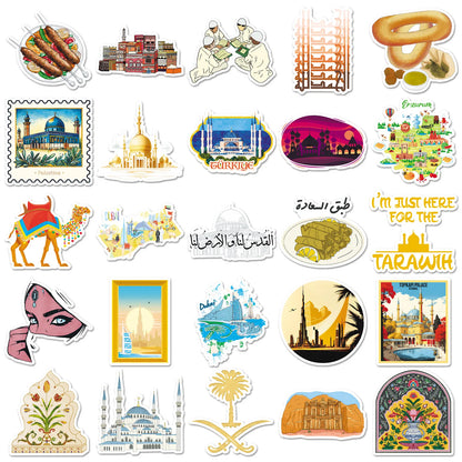 10/50 Middle Eastern Inspired Stickers