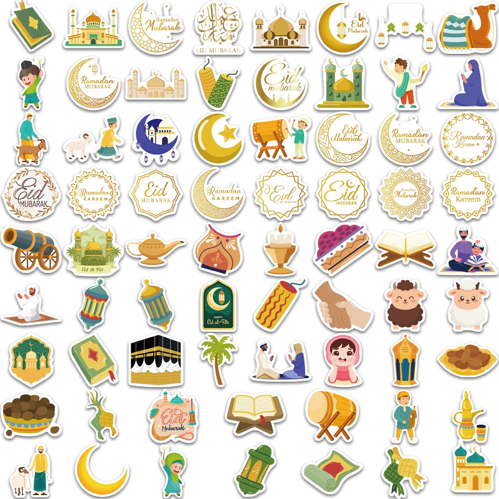 70 Waterproof Stickers